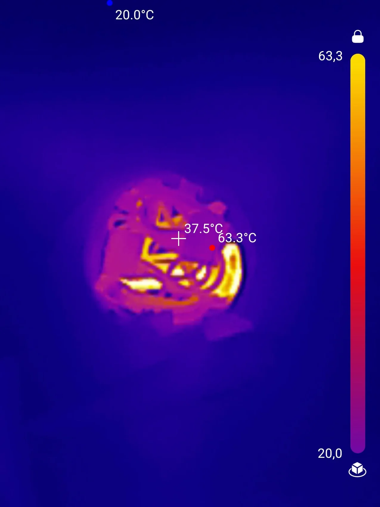 Thermografie einer auffälligen Abzweigdose