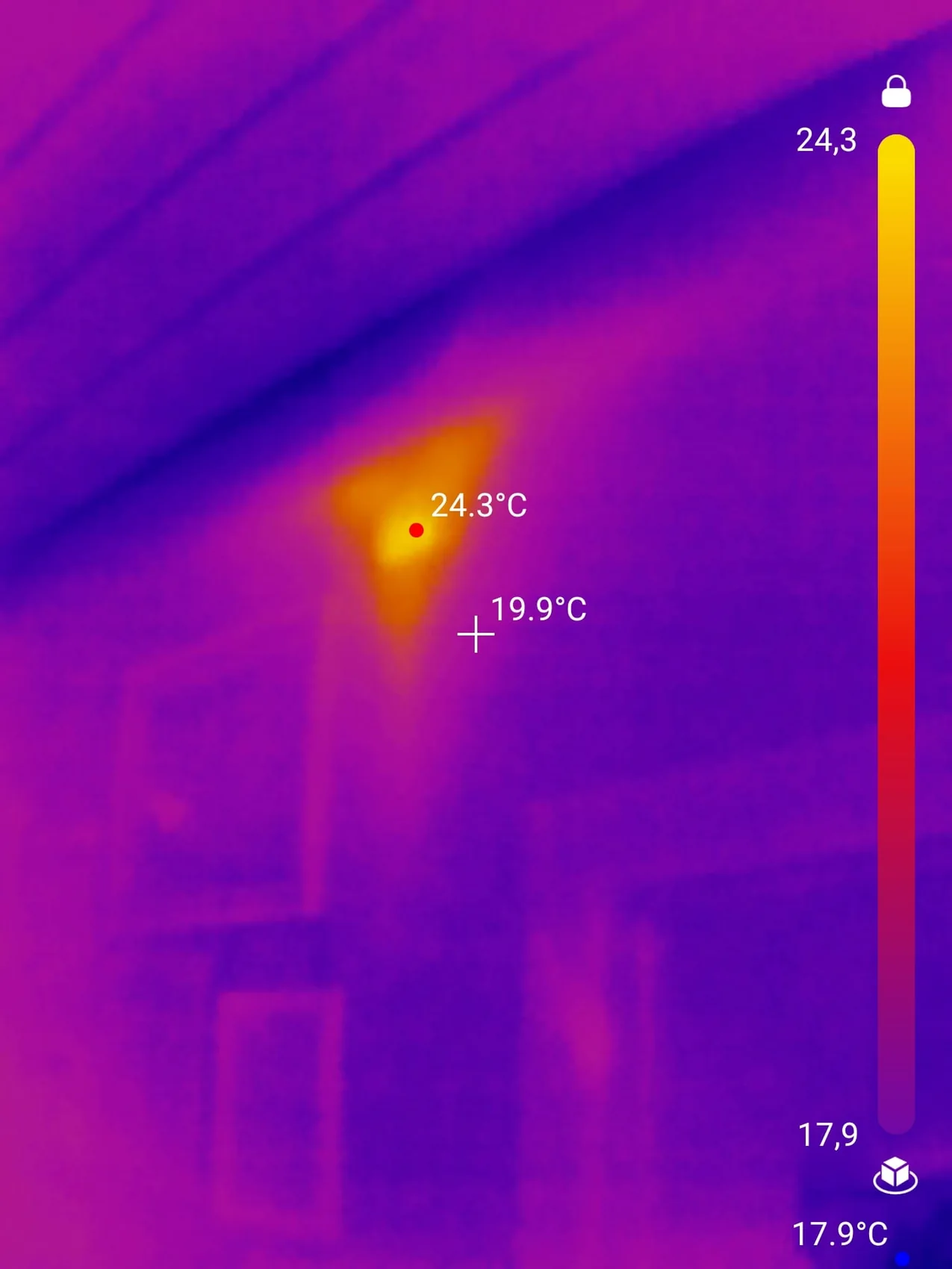 Thermografie einer Abzweigdose